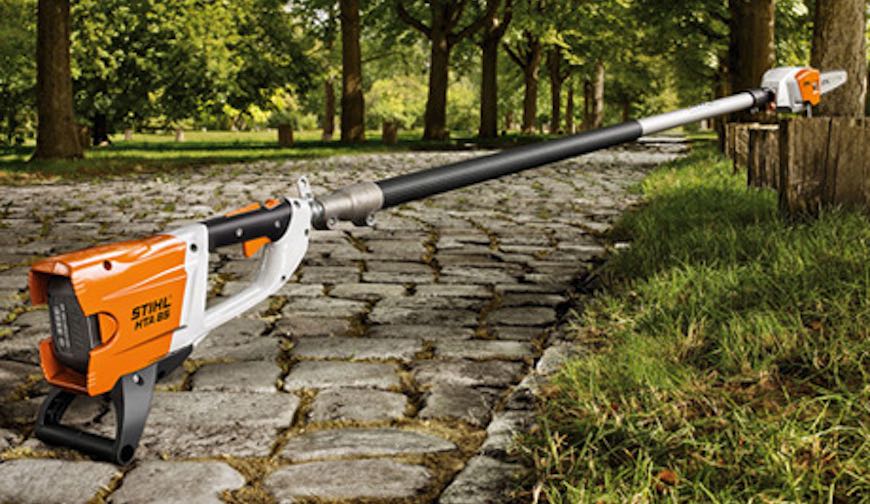 Stihl perche d'élagage électrique, à batterie ou thermique