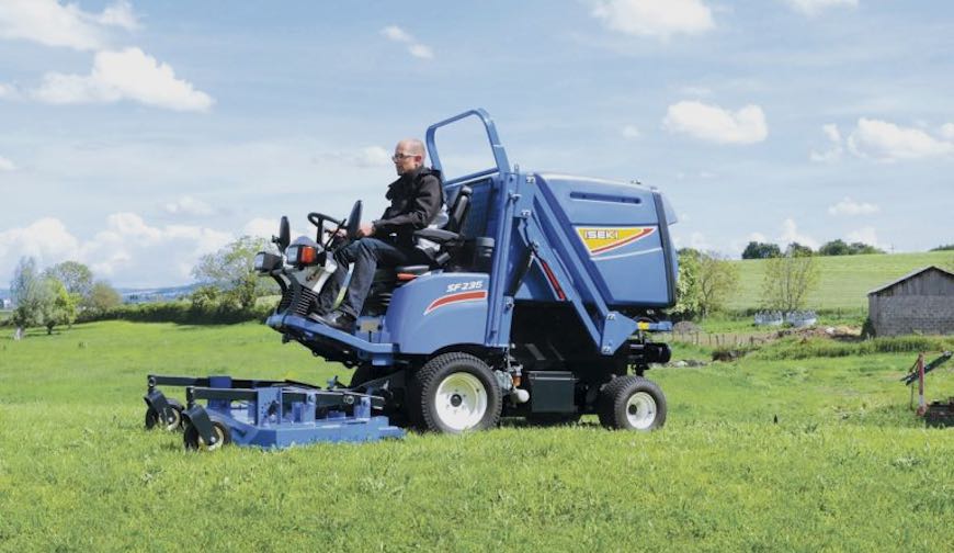 Iseki tondeuse autoportée à coupe frontale